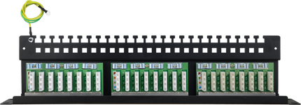 Pulsar Pulsar RP-F24V6, Patchpanel 24 Anschlüsse FTP Cat6