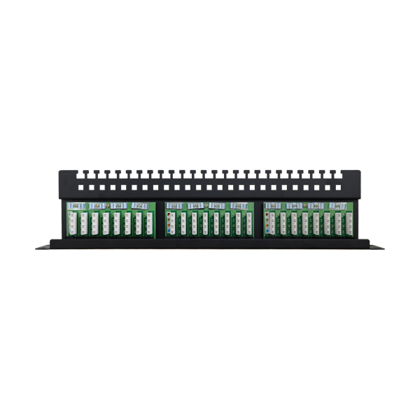 Pulsar RP-U24V6, Patchpaneel 1HE 24 poorten UTP Cat5/6