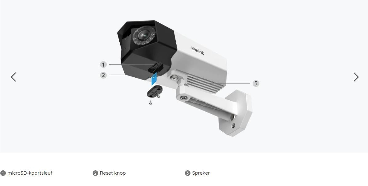 Reolink P730, 4K Dual-lens camera met 180° kijkhoek met PoE