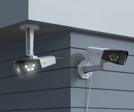 Reolink P750-W, 16MP Dual-Lens 4K Sicherheitskamera mit 180° Panoramablick und PoE