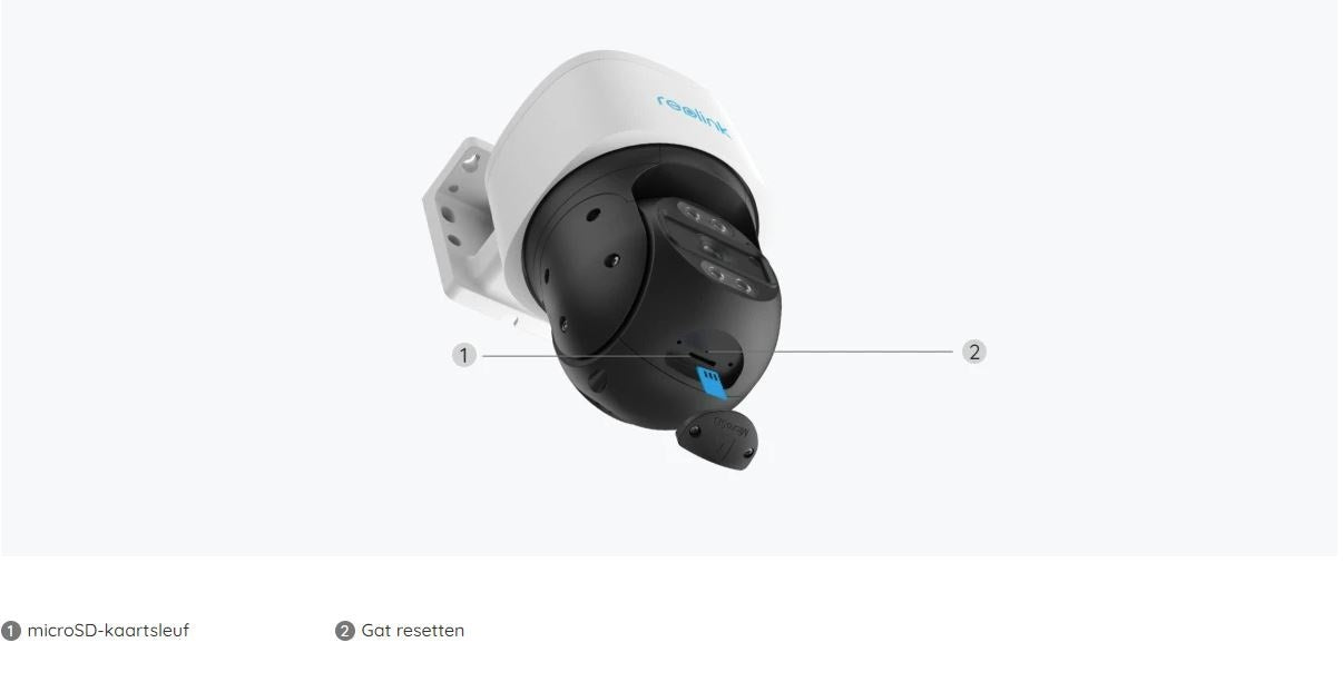 Reolink P830, slimme 4K PT PoE Camera met Auto-Tracking