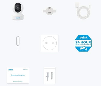 Reolink Reolink E340 8 Megapixel 4K Dual WiFi Band PTZ camera, 3x optical zoom