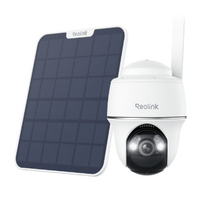 Reolink Reolink G430 + Solarpanel 2, Drahtlose 4G Schwenk-/Neigekamera mit intelligenter Erkennung