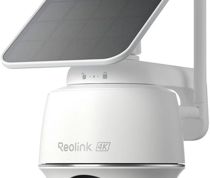 Reolink Reolink G440-W plus Solar White, 4G LTE 8MP 4K Pan Tilt battery camera with smart detection