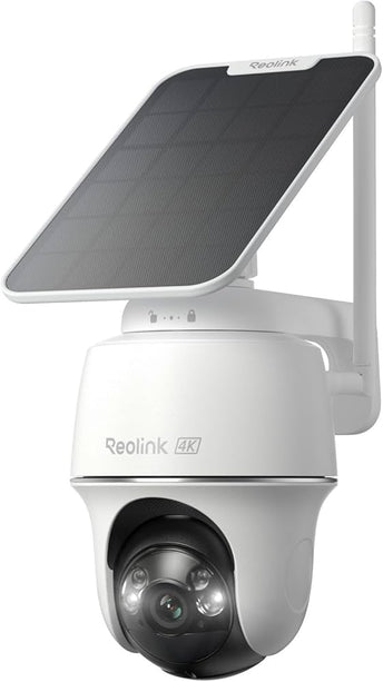 Reolink Reolink G440-W plus Solar White, 4G LTE 8MP 4K Pan Tilt battery camera with smart detection