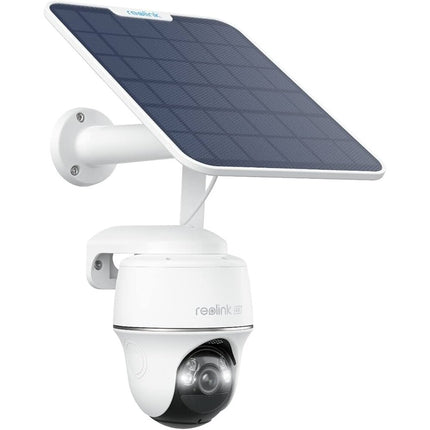 Reolink Reolink G440-W plus Solar White, 4G LTE 8MP 4K Pan Tilt caméra de batterie avec détection intelligente