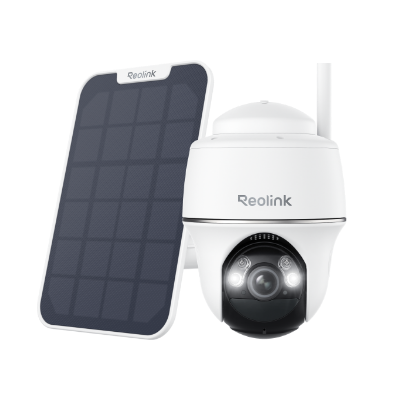 Reolink Reolink G440-W plus Solar White, 4G LTE 8MP 4K Pan Tilt battery camera with smart detection