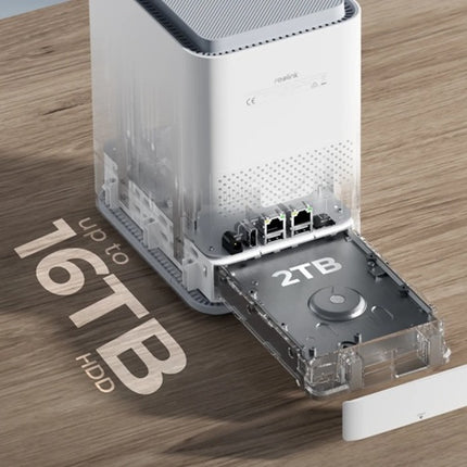 Reolink Reolink Home Hub PRO P1, hub de sécurité sans fil avec gestion multi-appareils, disque dur 2TB, WiFi 6