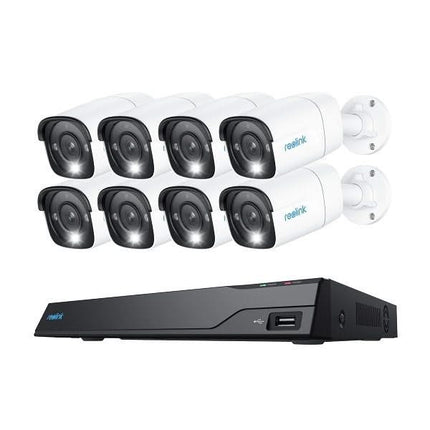 Reolink Reolink NVS16-12MB8, jeu de caméras PoE 12MP avec enregistrement 24/7