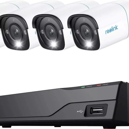 Reolink Reolink NVS8-5MB4, Ensemble de sécurité 2TB, 5MP, PoE et détection intelligente