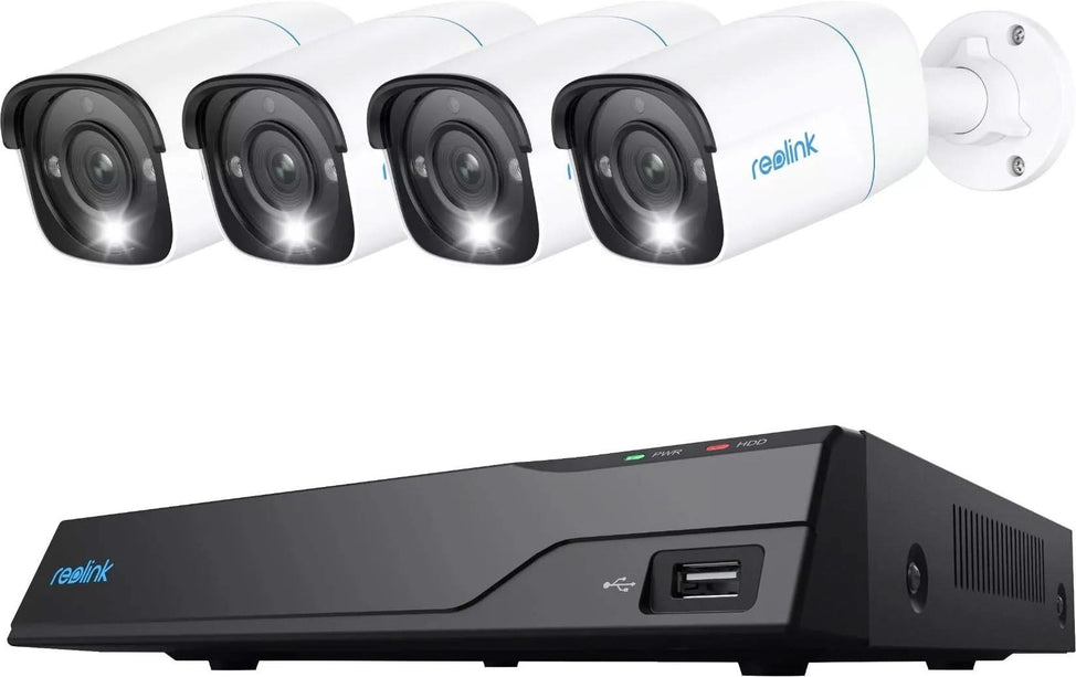 Reolink Reolink NVS8-8MB4, Kit de sécurité, 8MP 4K, PoE et détection intelligente