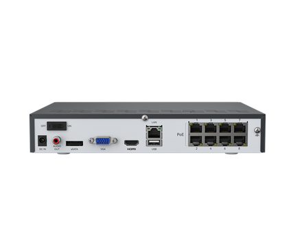 Reolink Reolink NVS8-8MD4, slimme 8MP PoE cameraset 4x Turret, NVR met 2TB HDD
