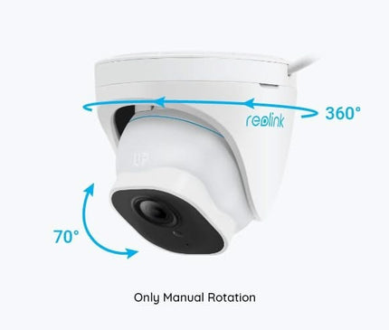 Reolink Reolink P334 Turret camera, 4K 8 Megapixel POE Slimme detectie