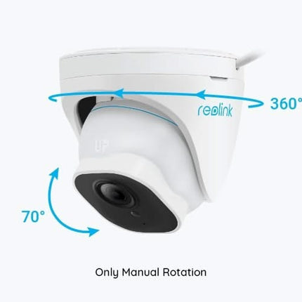 Reolink Reolink P334 Turret camera, 4K 8 Megapixel POE Slimme detectie