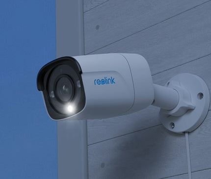Reolink Reolink P340, intelligente 12MP PoE Bullet-Kamera mit Spotlight Farb-Nachtsicht