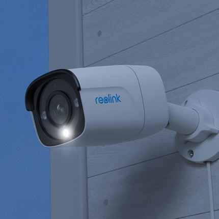 Reolink Reolink P340, intelligente 12MP PoE Bullet-Kamera mit Spotlight Farb-Nachtsicht