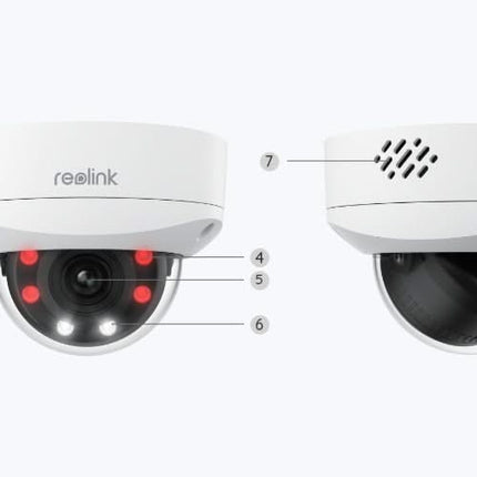 Reolink Reolink P437, caméra PoE intelligente 4K avec zoom optique 5X