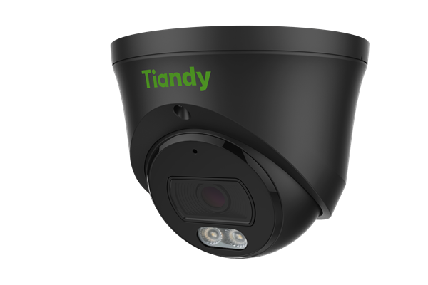 Tiandy TC-C35XS-3LRA28-B, 5MP 2.8mm, caméra à tourelle, créateur de couleurs, PoE, noir