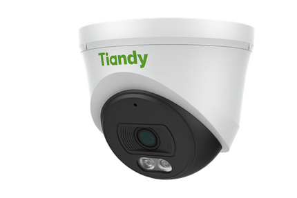 Tiandy Tiandy TC-C34XN, 4MP 2.8mm, Turret camera, Fixed Color Maker, PoE, White