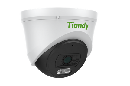 Tiandy Tiandy TC-C34XN, 4MP 2.8mm, Turret camera, Fixed Color Maker, PoE, White