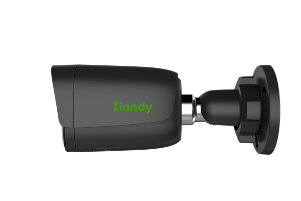 Tiandy Tiandy TC-C35WS-3RLA28-B, 5MP 2.8mm Bullet camera, Color-maker, PoE, Zwart