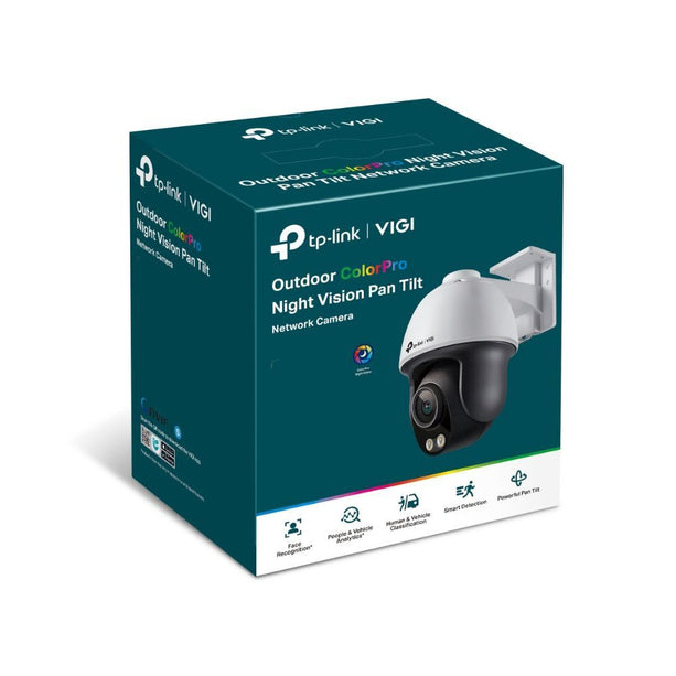 TP-Link VIGI C540S - Caméra d'extérieur 4MP ColorPro Pan Tilt