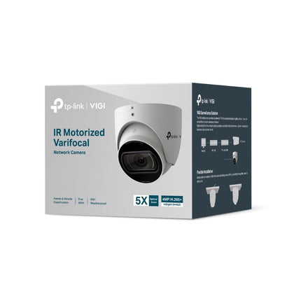 TP-Link VIGI InSight S445ZI - 4MP IR Motorisierte Varifocal AI Turret Kamera mit 5x Zoom