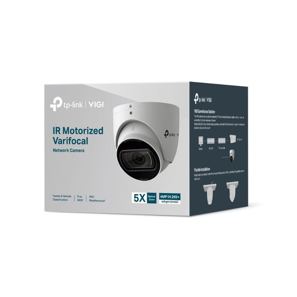 TP-Link VIGI InSight S445ZI - Caméra à tourelle varifocale motorisée IR 4MP avec zoom 5x