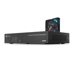 TP-Link VIGI NVR1004H-4P-2TB - NVR PoE à 4 canaux avec disque dur de 2TB