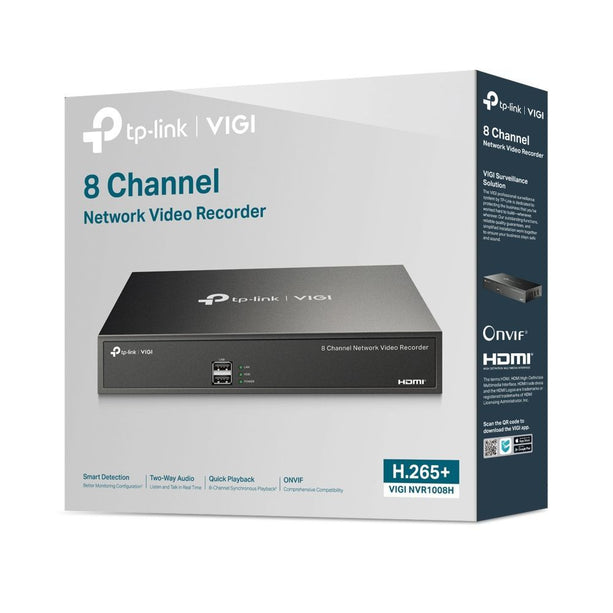 TP-Link VIGI NVR1008H - 8-Kanal-NVR