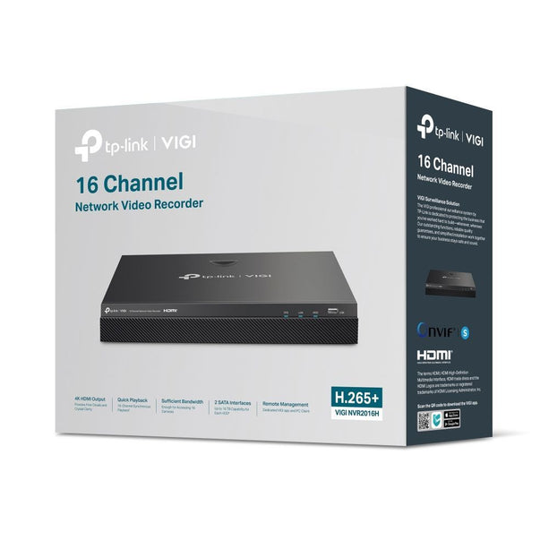 TP-Link VIGI NVR2016H - NVR à 16 canaux