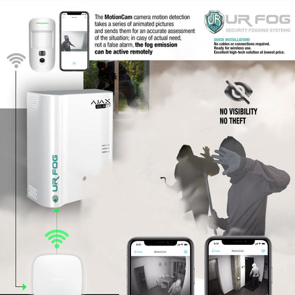 URFOG FPU03ESM400A Mistmachine Ajax Ready tot 400m3
