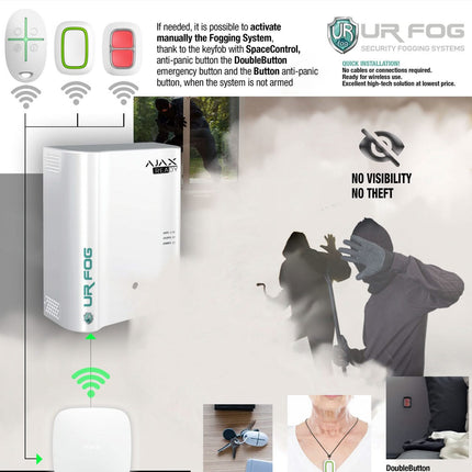 URFOG URFOG FPU03ESM400A Nebelmaschine Ajax Ready bis zu 400m3