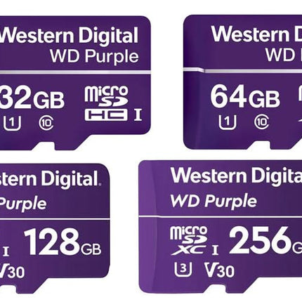 Western Digital Western Digital Purple MicroSD Video Surveillance